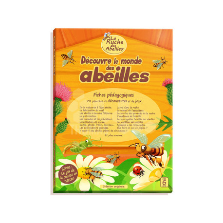 LA POCHETTE PEDAGOGIQUE DU MONDE DES ABEILLES (28 PLANCHES)