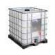 CONTAINER RENOVE PLASTIQUE 1000 L SUR ARMATURE (vide)