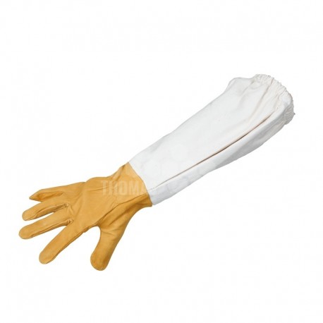 Gants cuir fleur 9