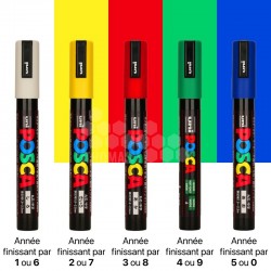 Stylo marqueur Posca pour reine