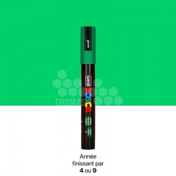 Stylo marqueur Posca de couleur verte pour marquage de reine