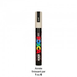 Stylo marqueur Posca de couleur blanche pour marquage de reine